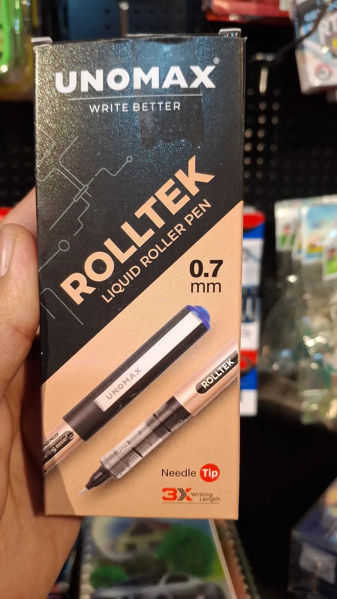 Rolltek liquid roller pen