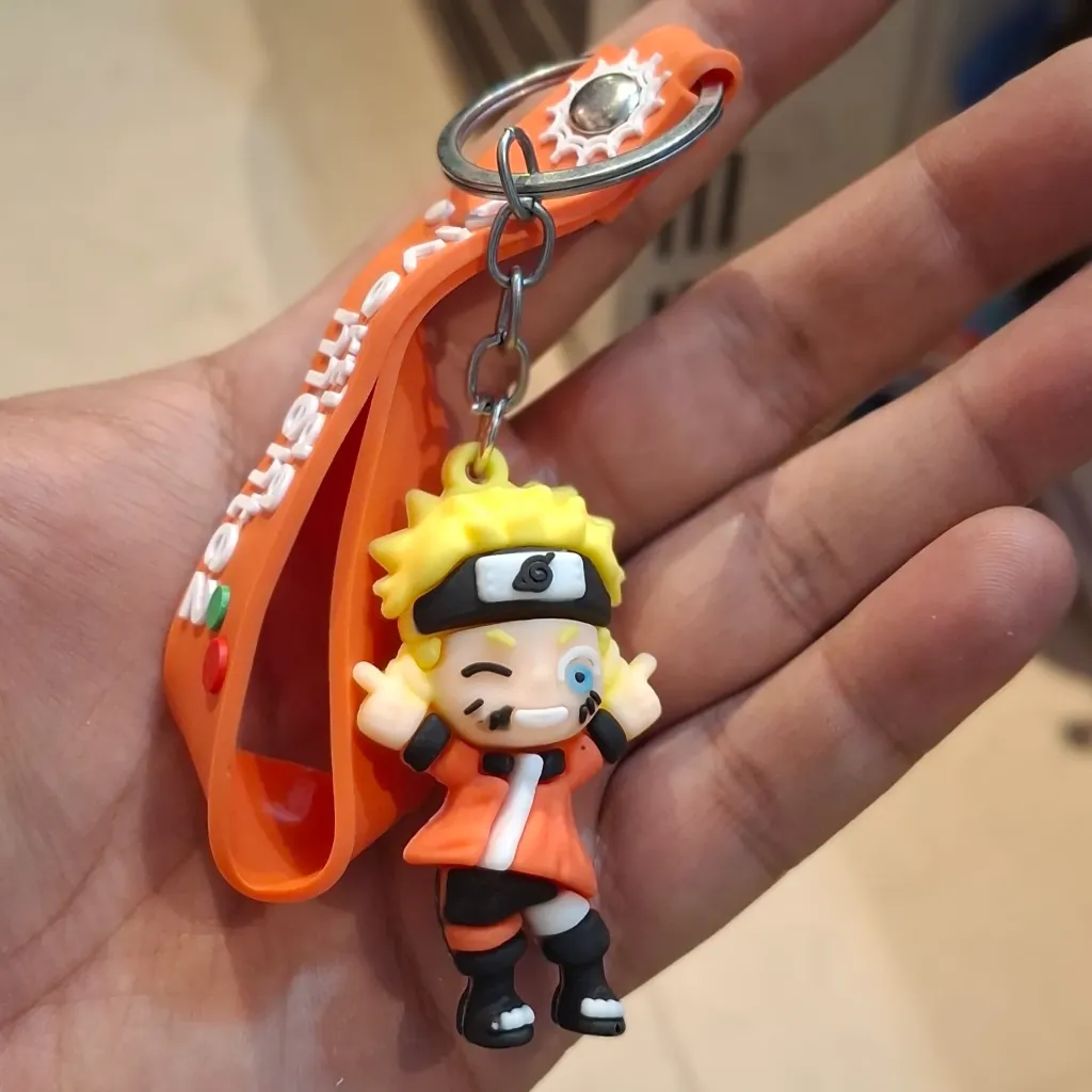 Small Naruto Keychain with Strap