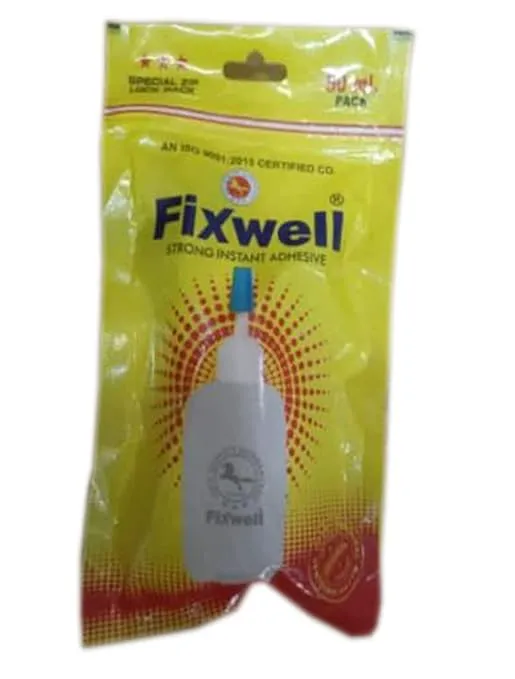 fixwell instant adhesive 12ml | 45/-