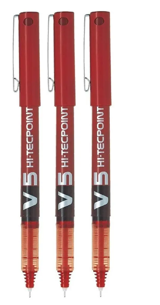red v5 pilot pen hi-tech| 75
