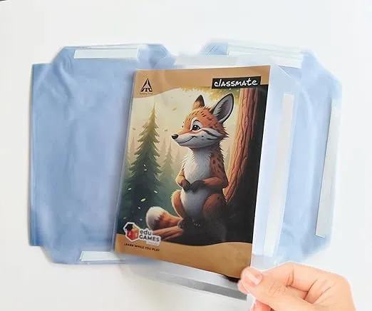 adhesive copy cover pack of 10|150/-