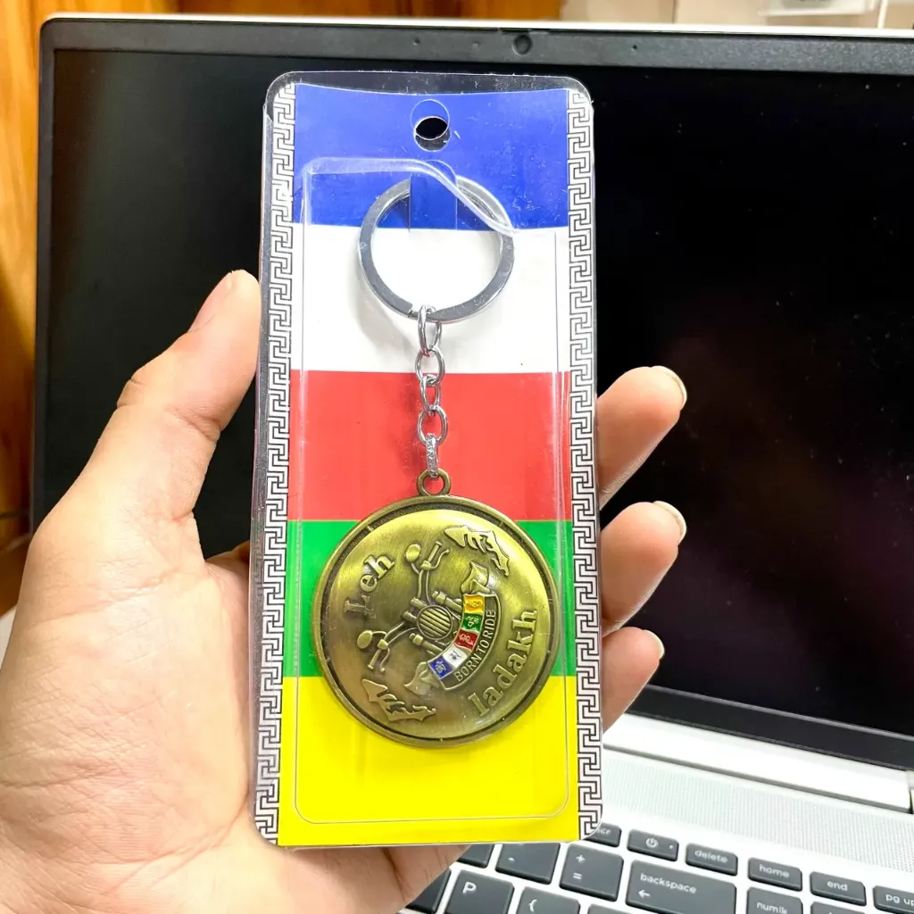 Metal Spinning Keychain