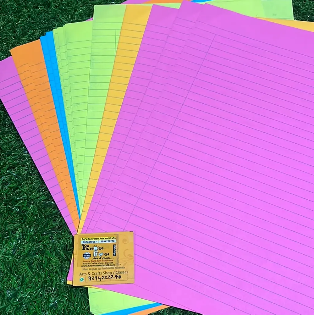 A1, full size pastel sheets