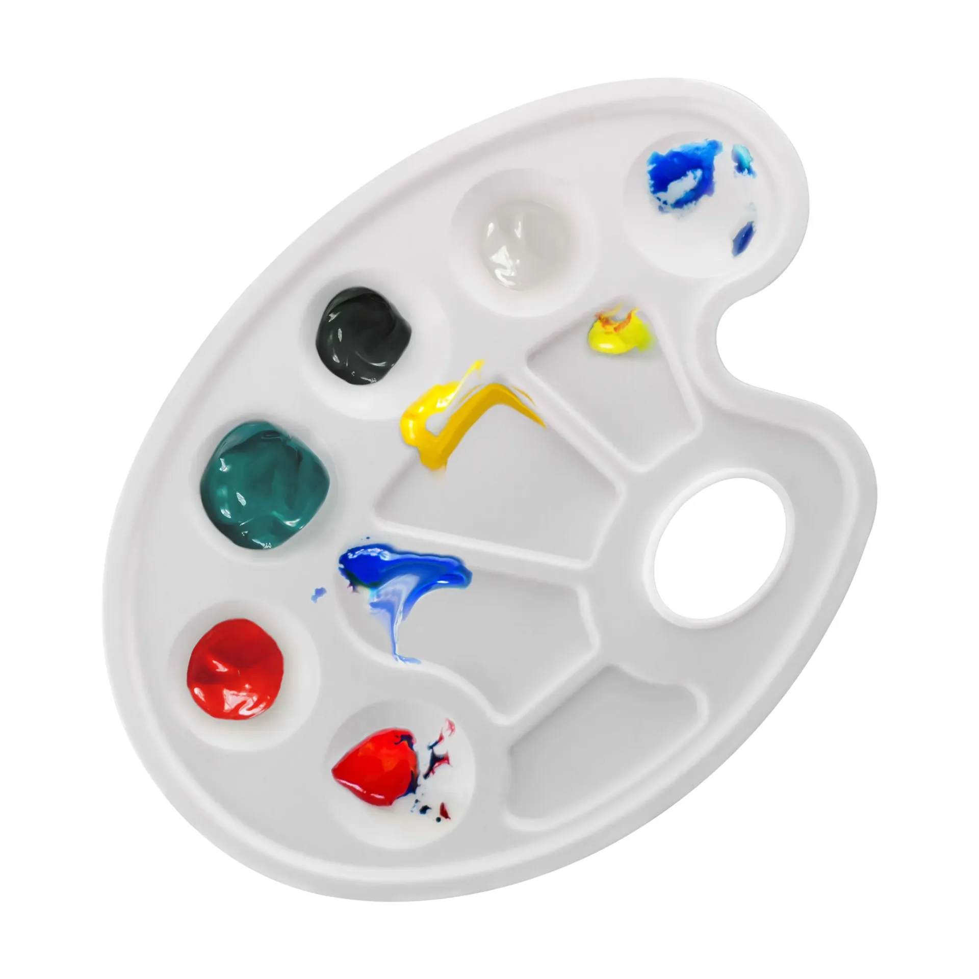 star rangoli palette tray