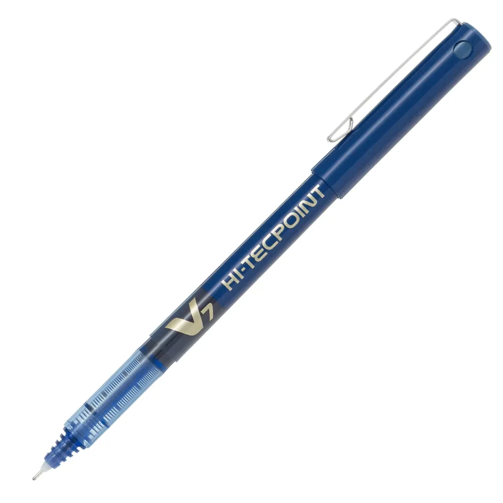 v7 hi tecpoint 0.7 pilot pen blue | 75/-