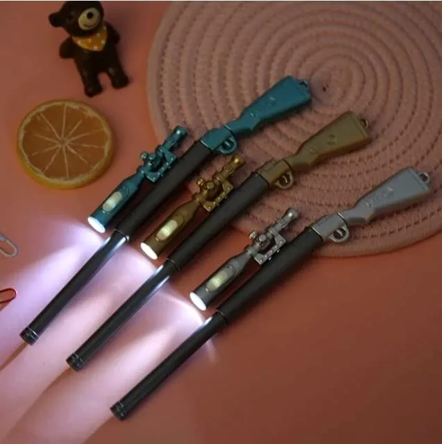 sniper gun pen with light