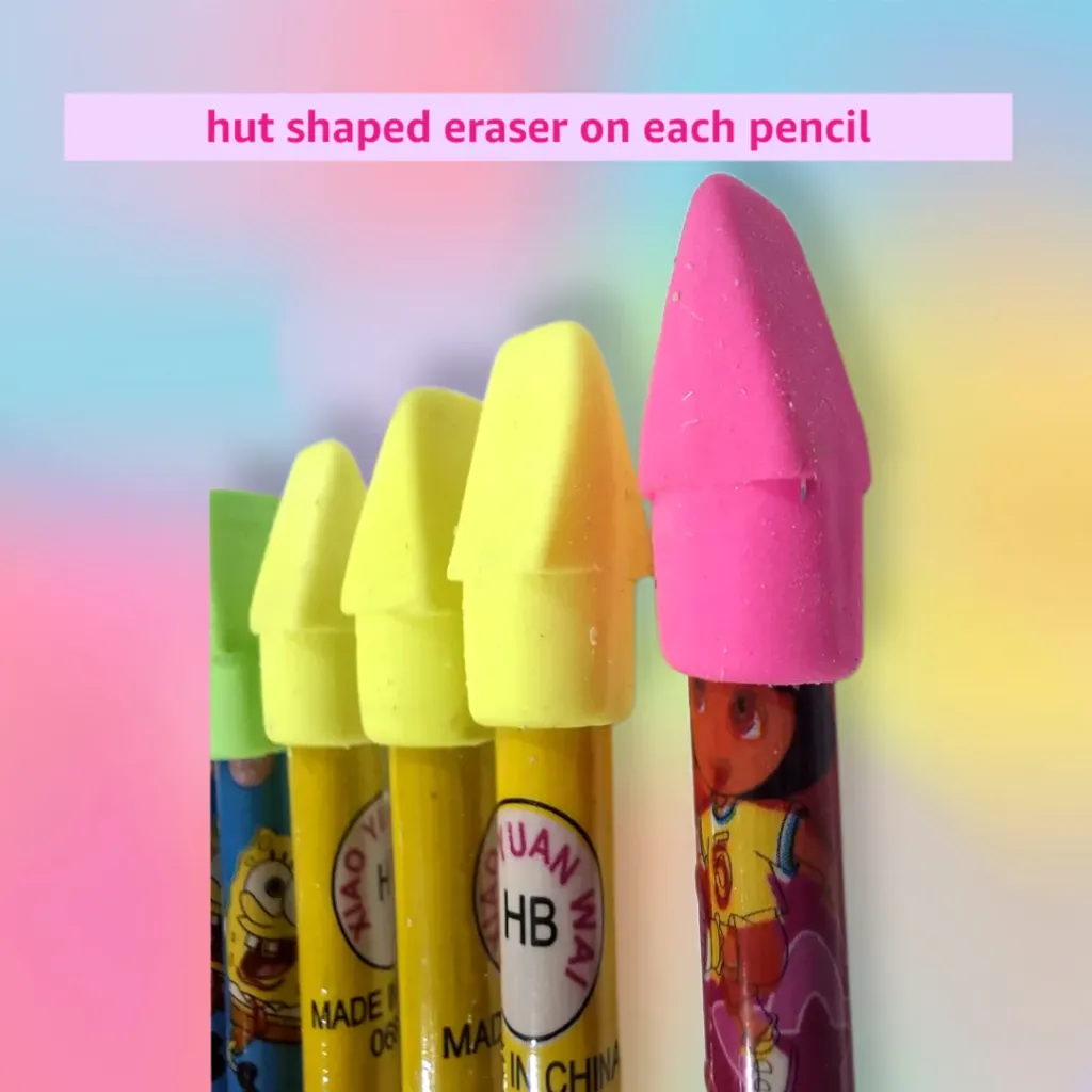Colorful PP R/tp Pencil (3pcs)